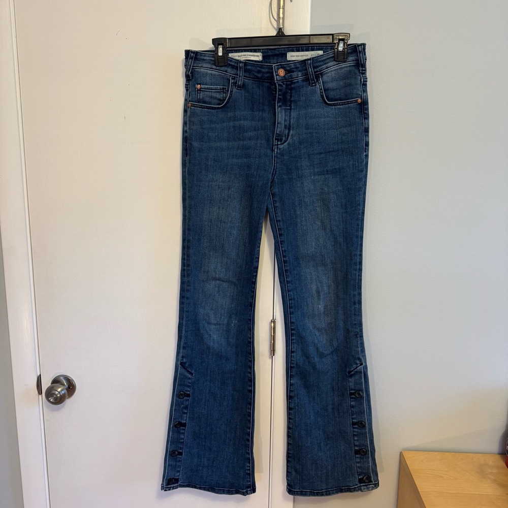Anthropologie Pilcro Women’s boot cut/mild flare jeans. Size 28 - Picture 3 of 8